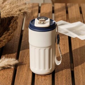 Temperature Display Insulated Stainless Steel Thermos Vacuum Tumbler Coffee